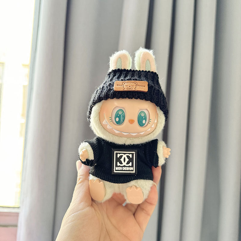 Clothes for LABUBU, Clothes Set for labubu Dolls, Doll Clothes Suitable for labubu Dolls Accessories (NO Doll)