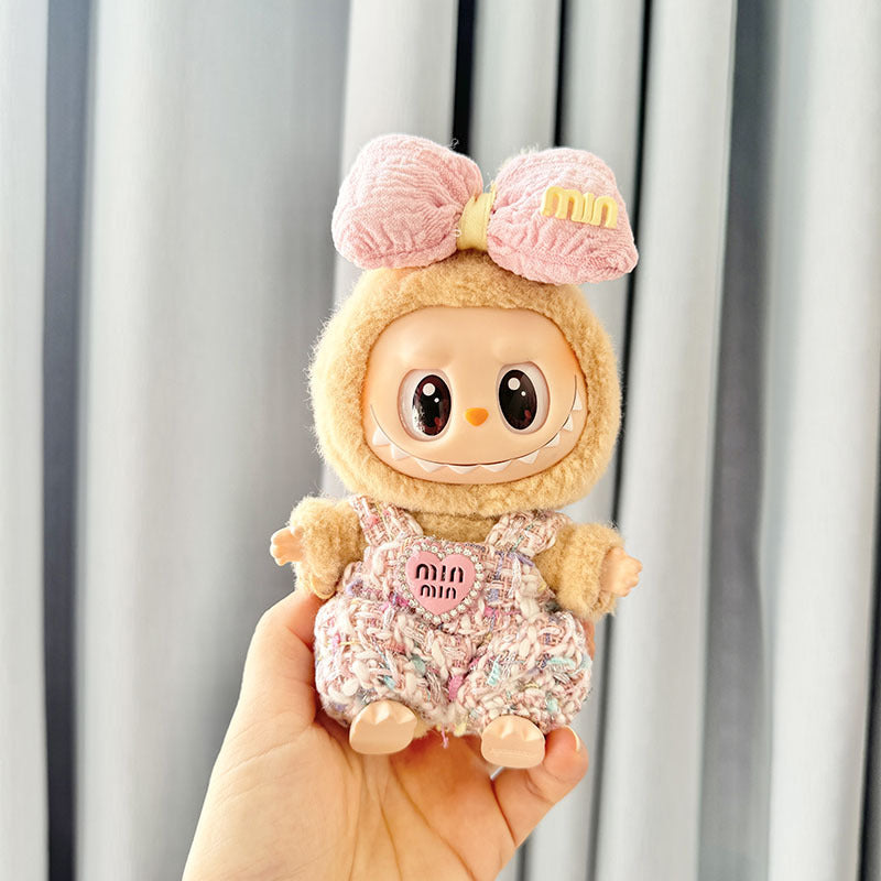 Clothes for LABUBU, Clothes Set for labubu Dolls, Doll Clothes Suitable for labubu Dolls Accessories (NO Doll)