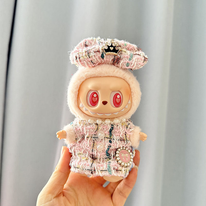 Clothes for LABUBU, Clothes Set for labubu Dolls, Doll Clothes Suitable for labubu Dolls Accessories (NO Doll)