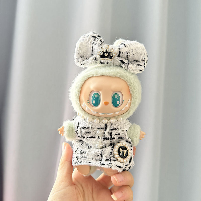 Clothes for LABUBU, Clothes Set for labubu Dolls, Doll Clothes Suitable for labubu Dolls Accessories (NO Doll)