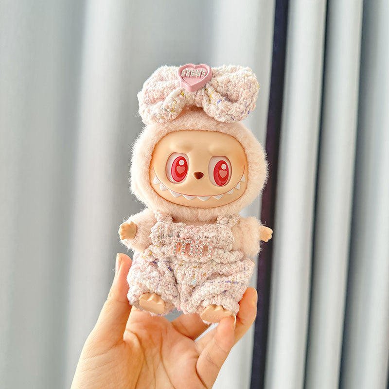 Clothes for LABUBU, Clothes Set for labubu Dolls, Doll Clothes Suitable for labubu Dolls Accessories (NO Doll)