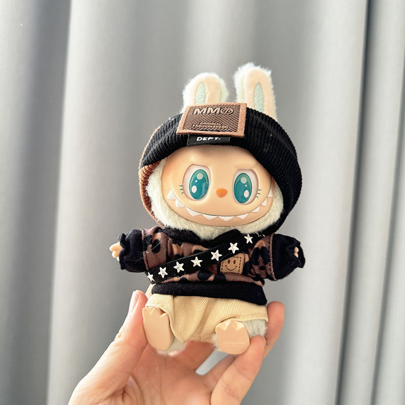 Clothes for LABUBU, Clothes Set for labubu Dolls, Doll Clothes Suitable for labubu Dolls Accessories (NO Doll)