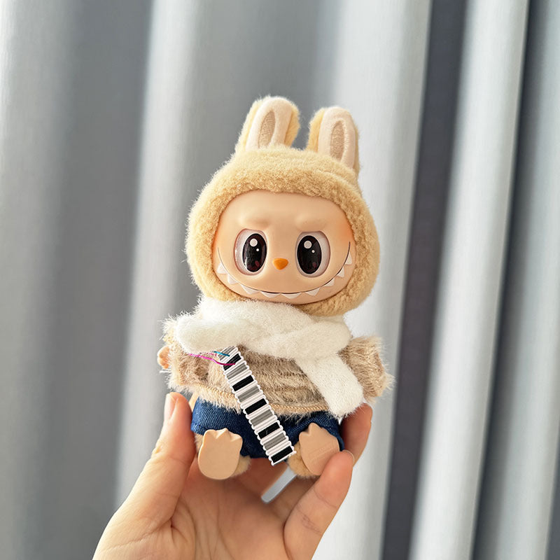 Clothes for LABUBU, Clothes Set for labubu Dolls, Doll Clothes Suitable for labubu Dolls Accessories (NO Doll)