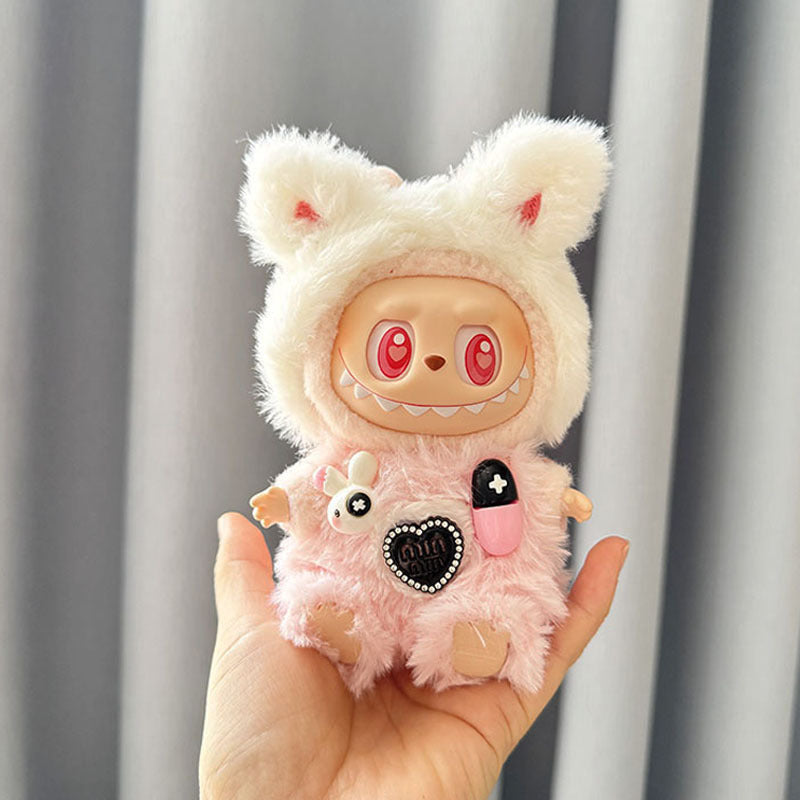 Clothes for LABUBU, Clothes Set for labubu Dolls, Doll Clothes Suitable for labubu Dolls Accessories (NO Doll)