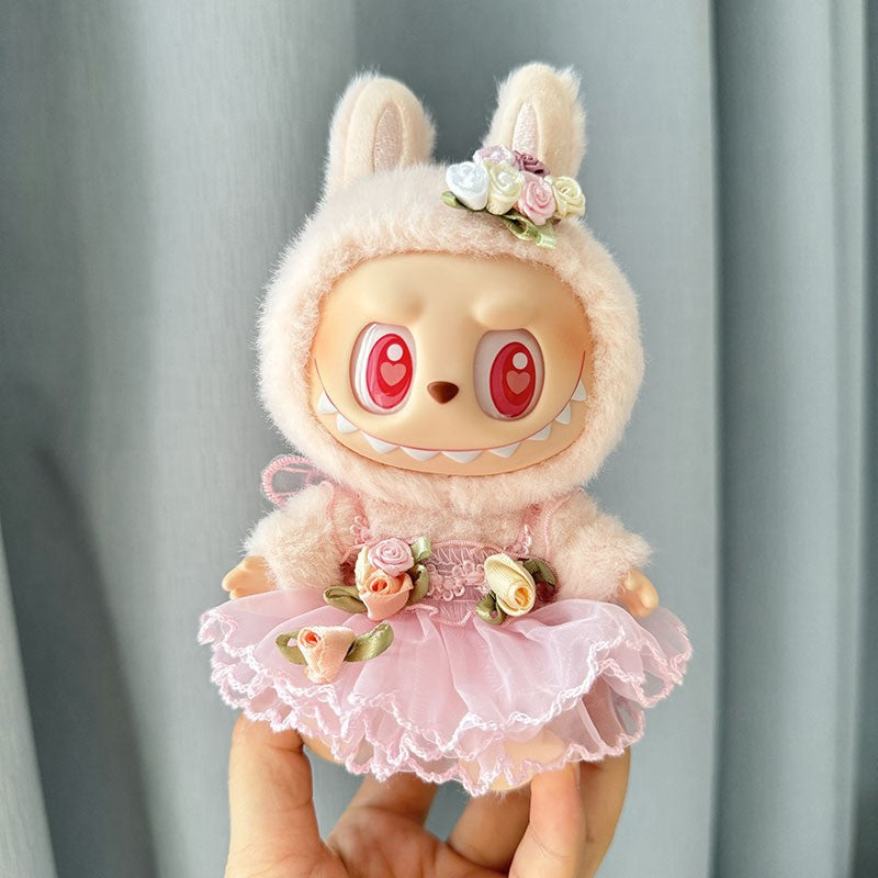 Clothes for LABUBU, Clothes Set for labubu Dolls, Doll Clothes Suitable for labubu Dolls Accessories (NO Doll)