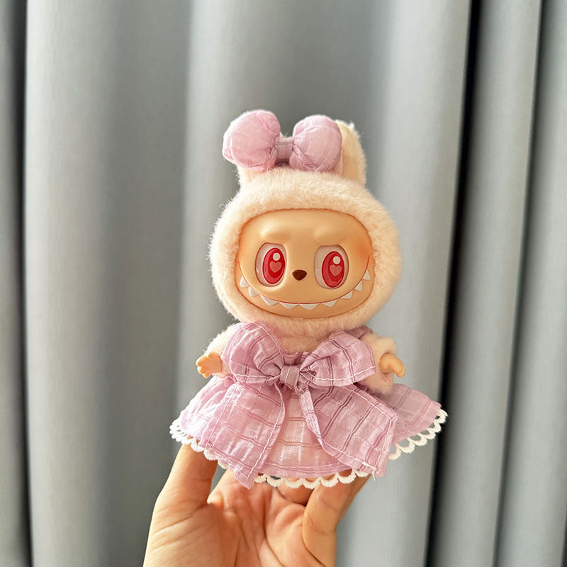Clothes for LABUBU, Clothes Set for labubu Dolls, Doll Clothes Suitable for labubu Dolls Accessories (NO Doll)