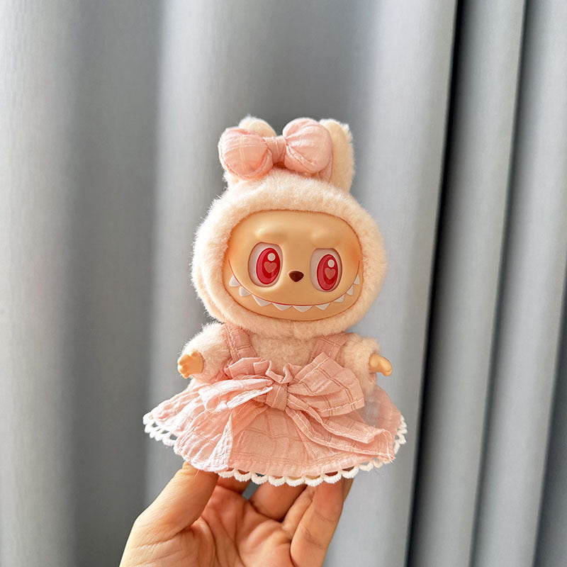 Clothes for LABUBU, Clothes Set for labubu Dolls, Doll Clothes Suitable for labubu Dolls Accessories (NO Doll)