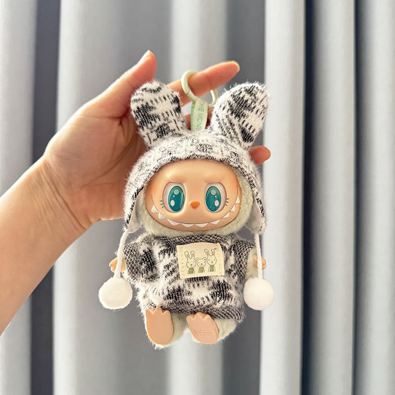 Clothes for LABUBU, Clothes Set for labubu Dolls, Doll Clothes Suitable for labubu Dolls Accessories (NO Doll)