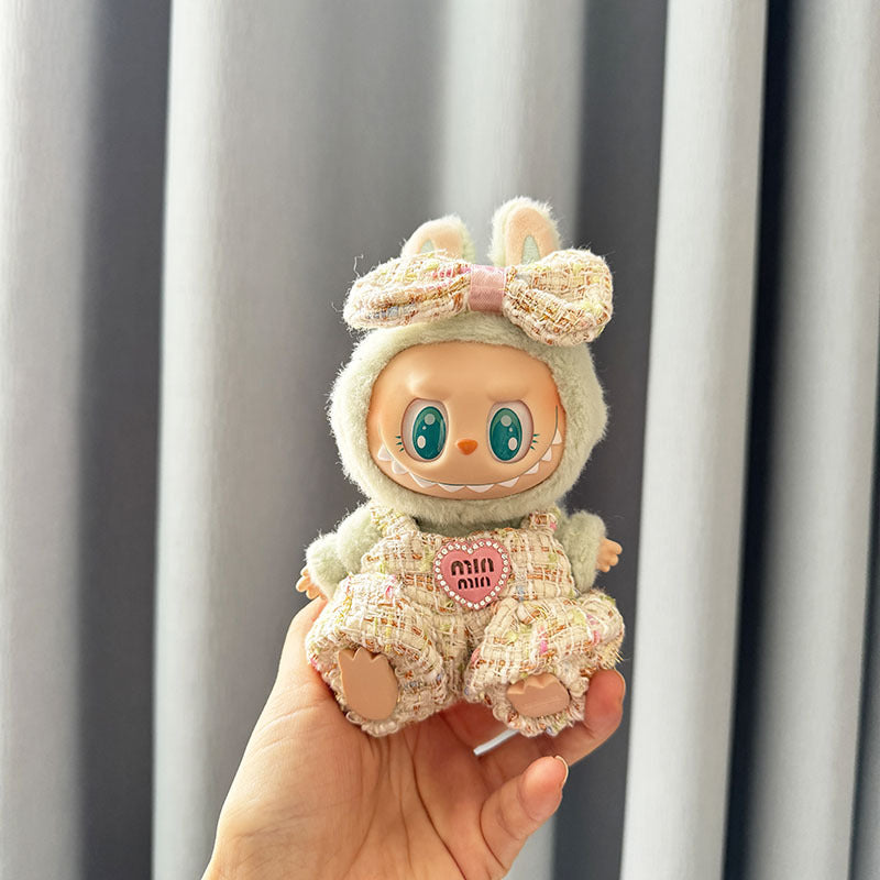Clothes for LABUBU, Clothes Set for labubu Dolls, Doll Clothes Suitable for labubu Dolls Accessories (NO Doll)