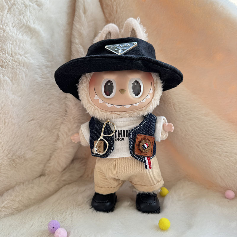 Clothes for LABUBU, Clothes Set for labubu Dolls, Doll Clothes Suitable for labubu Dolls Accessories (NO Doll)