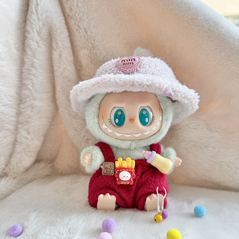 Clothes for LABUBU, Clothes Set for labubu Dolls, Doll Clothes Suitable for labubu Dolls Accessories (NO Doll)