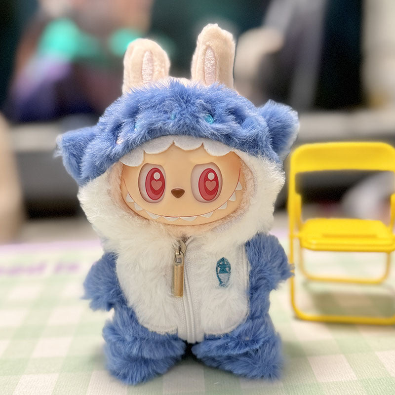 Clothes for LABUBU, Clothes Set for labubu Dolls, Doll Clothes Suitable for labubu Dolls Accessories (NO Doll)