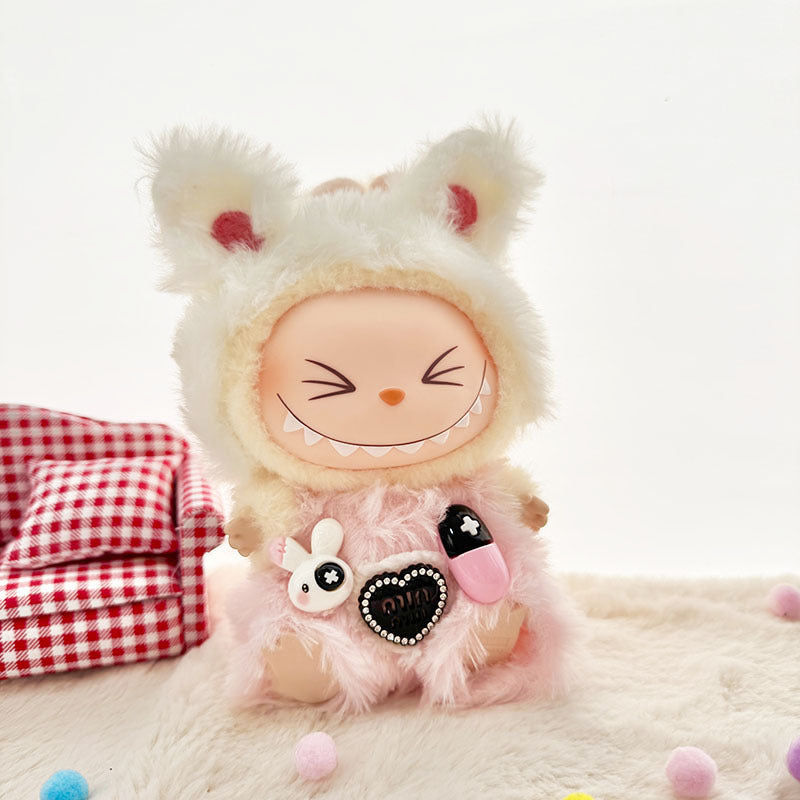 Clothes for LABUBU, Clothes Set for labubu Dolls, Doll Clothes Suitable for labubu Dolls Accessories (NO Doll)
