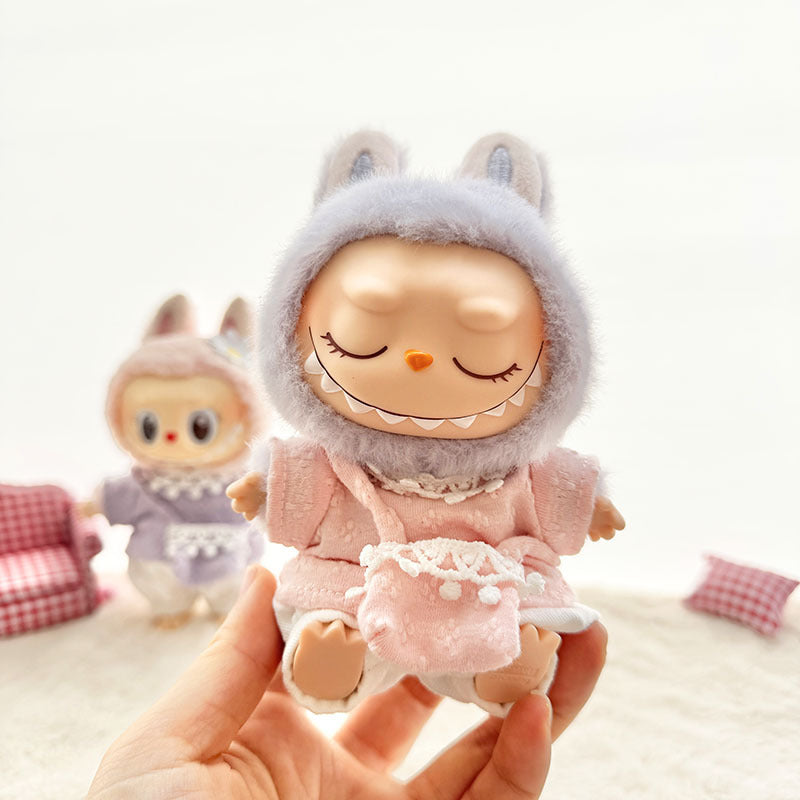 Clothes for LABUBU, Clothes Set for labubu Dolls, Doll Clothes Suitable for labubu Dolls Accessories (NO Doll)