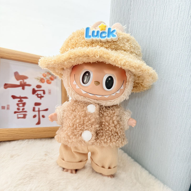 Clothes for LABUBU, Clothes Set for labubu Dolls, Doll Clothes Suitable for labubu Dolls Accessories (NO Doll)
