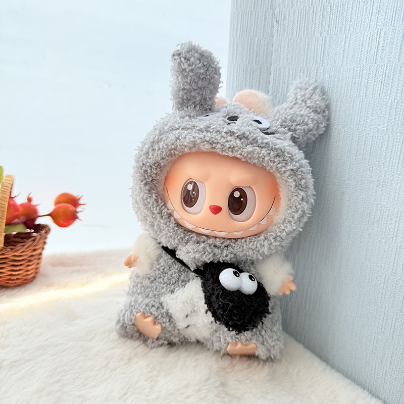 Clothes for LABUBU, Clothes Set for labubu Dolls, Doll Clothes Suitable for labubu Dolls Accessories (NO Doll)