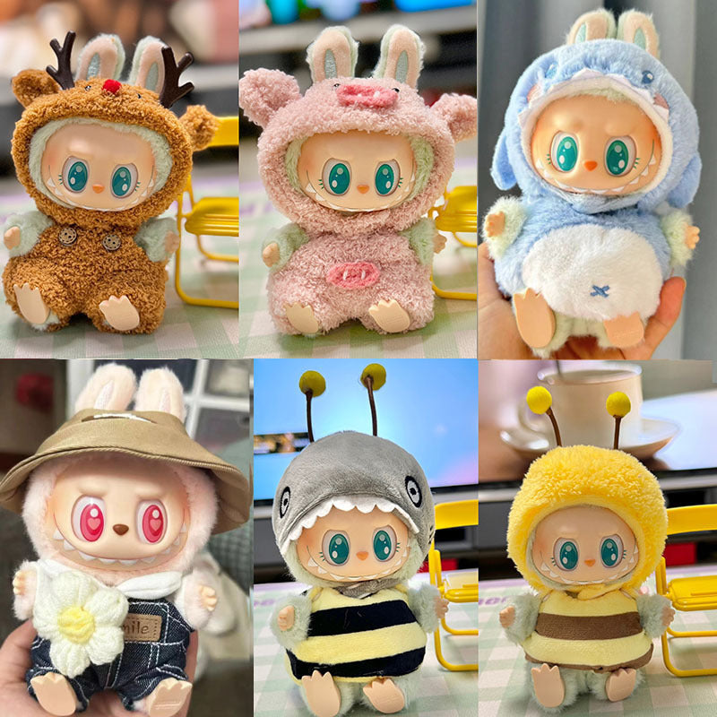 Clothes for LABUBU, Clothes Set for labubu Dolls, Doll Clothes Suitable for labubu Dolls Accessories (NO Doll)