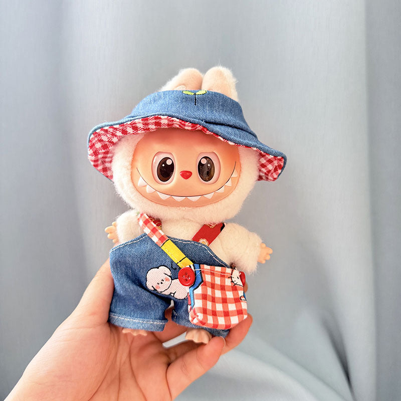 Clothes for LABUBU, Clothes Set for labubu Dolls, Doll Clothes Suitable for labubu Dolls Accessories (NO Doll)
