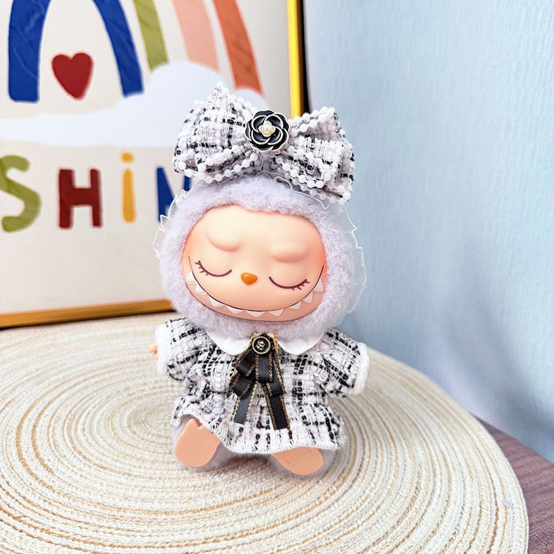 Clothes for LABUBU, Clothes Set for labubu Dolls, Doll Clothes Suitable for labubu Dolls Accessories (NO Doll)