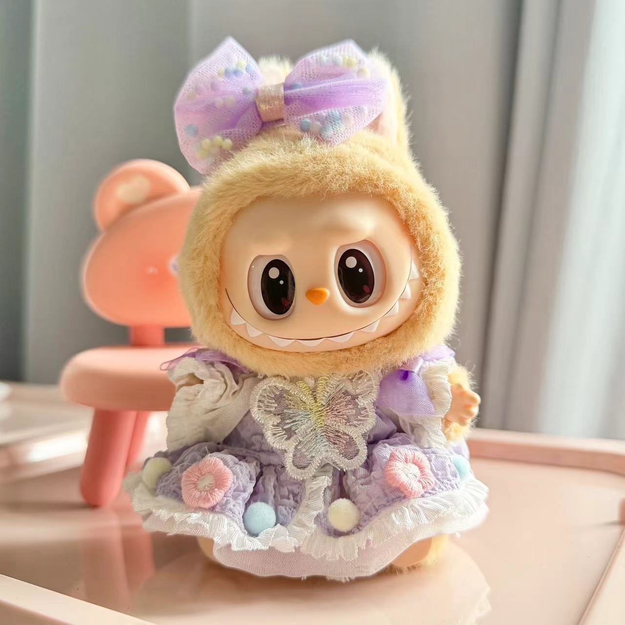 Clothes for LABUBU, Clothes Set for labubu Dolls, Doll Clothes Suitable for labubu Dolls Accessories (NO Doll)