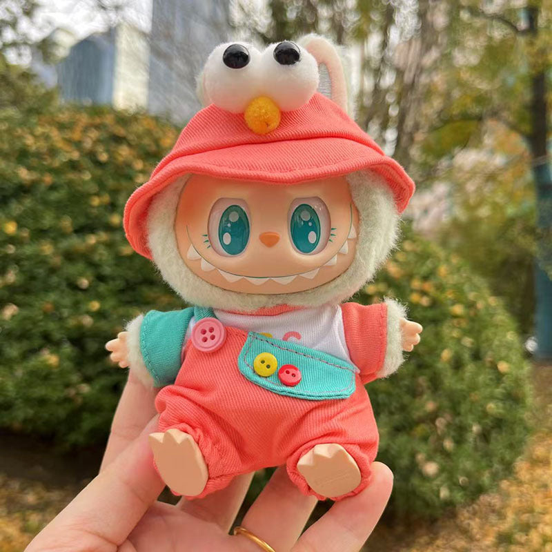 Clothes for LABUBU, Clothes Set for labubu Dolls, Doll Clothes Suitable for labubu Dolls Accessories (NO Doll)